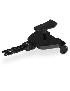 BN-LO-BUGGY_BOARD_BLACK_ONYX,Adaptor universal carucior pentru al doilea copil, Lionelo, Buggy Board, 2 in 1, 3 pozitii reglare 