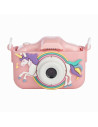 BN-86908,Aparat foto digital pentru copii, Free2Play, Cu functie selfie, Cadre distractive, Cu 6 filtre, Unicorn