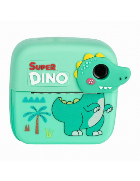 BN-86885,Aparat foto copii cu printare instant, Free2Play, Camere duale fata-spate, Cadre distractive, Cu 6 filtre, Dino