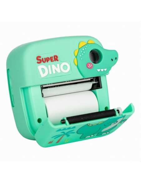 BN-86885,Aparat foto copii cu printare instant, Free2Play, Camere duale fata-spate, Cadre distractive, Cu 6 filtre, Dino