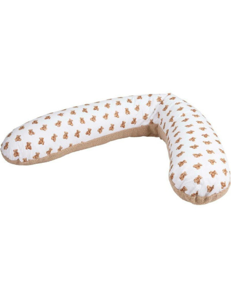 BN-87196,Perna alaptare, Bubaba, Cu doua fete, 170 x 35 cm, Teddys