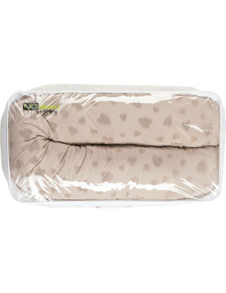 BN-87233,Perna alaptare, Bubaba, Cu doua fete, 170 x 35 cm, Grey Hearts