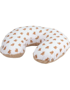 BN-87257,Perna alaptare, Bubaba, Cu doua fete, 70x60x18 cm, Teddys