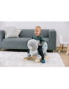BN-83471,Balansoar, Free2Play, Max the Bear, Cu sa confortabila cu spatar, Din lemn, 18 luni+, Blue