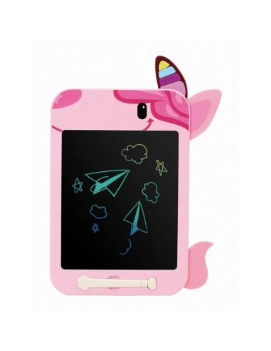 BN-46767,Tableta Grafica Digitala LCD pentru Scris si Desen, Free2Play, Ecran Mare 10.5 Inch, Unicorn