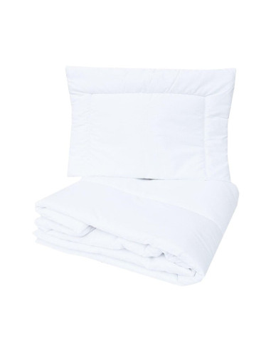 BN-6426972030854,Lenjerie patut cu 6 piese, MimiNu, Pentru patut 120x60 cm, Cu volanase, Cu pilota si perna, Cu doua aparatori l