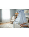 BN-6426972030861,Baldachin, MimiNu, Pentru patut, Cu funda si volanas, 210x145 cm, Material certificat Oeko Tex Standard 100, Co