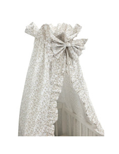 BN-6426972031226,Baldachin, MimiNu, Premium, Pentru patut, Cu funda si volanas, 210x145 cm, Material certificat Oeko Tex Standar