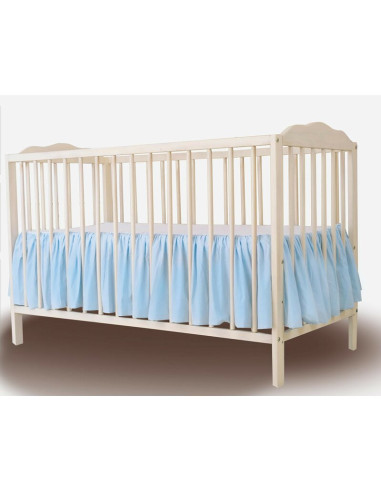 BN-6426972030878,Volanas pentru saltea de patut, MimiNu, 120x60 cm, Din bumbac certificat Oeko Tex Standard 100, Colectia Royal,