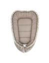 BN-6426972031394,Cosulet bebelus, MimiNu, Premium, Pentru dormit, Baby Nest 55 x 75 cm, Cu Volanase si dantela, Husa 100% bumbac