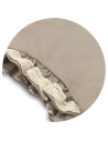 BN-6426972031394,Cosulet bebelus, MimiNu, Premium, Pentru dormit, Baby Nest 55 x 75 cm, Cu Volanase si dantela, Husa 100% bumbac