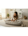 BN-6426972031400,Cosulet bebelus, MimiNu, Premium, Pentru dormit, Baby Nest 55 x 75 cm, Cu Volanase si dantela, Husa 100% bumbac
