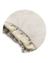BN-6426972031400,Cosulet bebelus, MimiNu, Premium, Pentru dormit, Baby Nest 55 x 75 cm, Cu Volanase si dantela, Husa 100% bumbac
