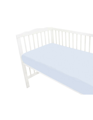 BN-6426972030915,Cearceaf cu elastic, MimiNu, Pentru patut 120X60 cm, Din bumbac certificat Oeko Tex Standard 100, Colectia Roya