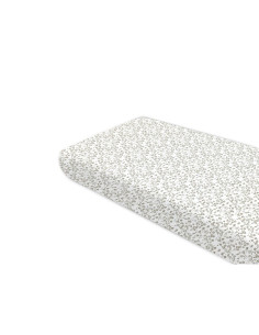 BN-6426972031288,Cearceaf cu elastic, MimiNu, Premium, Pentru pat 160x80 cm, Din bumbac certificat Oeko Tex Standard 100, Meadow