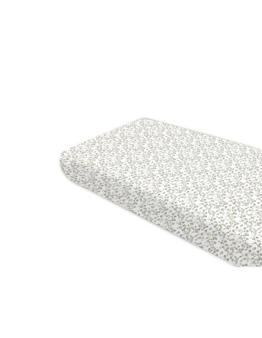 BN-6426972031288,Cearceaf cu elastic, MimiNu, Premium, Pentru pat 160x80 cm, Din bumbac certificat Oeko Tex Standard 100, Meadow