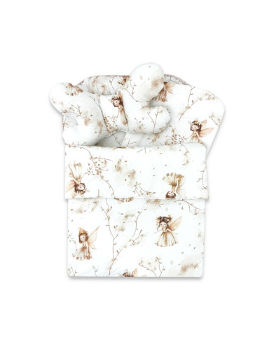 BN-6426972031189,Set 4 in 1 Cosulet bebelus, MimiNu, Baby Cocoon 75x55 cm, Husa bumbac, Din bumbac certificat Oeko Tex Standard 