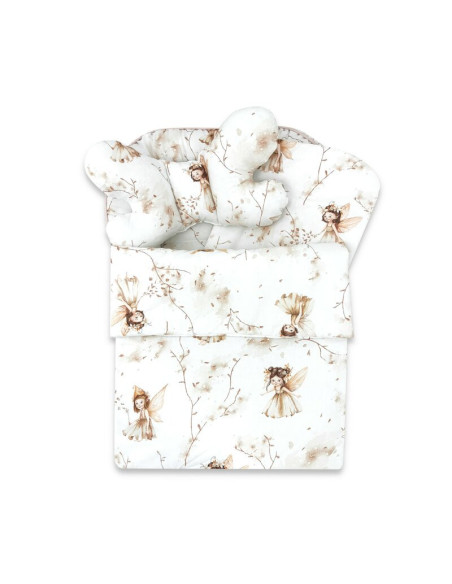 BN-6426972031189,Set 4 in 1 Cosulet bebelus, MimiNu, Baby Cocoon 75x55 cm, Husa bumbac, Din bumbac certificat Oeko Tex Standard 