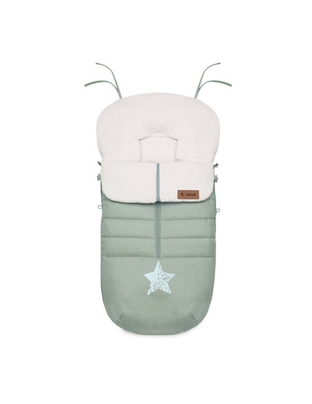 BN-8420421079362,Sac de iarna, Jane, Nest, Pentru carucior, Universal, 95 x 46 cm, Material interior din fleece, Forest Green