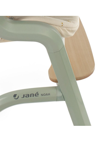 BN-8420421093917,Scaun de masa multifunctional Noah, Jane, De la 6 luni la adult, Din lemn fag, Husa lavabila, Greutate maxima 1