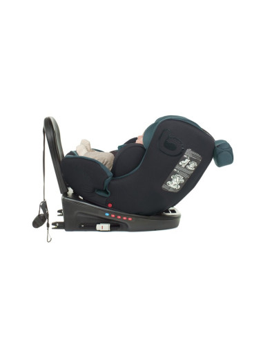 BN-8420421095492,Scaun auto, Be Cool, Easy I-Size, Rotire 360 grade, 40 - 150 cm, 0 - 36 kg, Cu Isofix si Centura Top Tether, Co