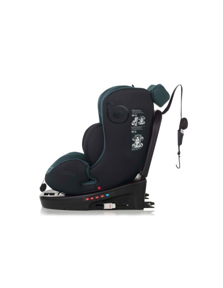 BN-8420421095492,Scaun auto, Be Cool, Easy I-Size, Rotire 360 grade, 40 - 150 cm, 0 - 36 kg, Cu Isofix si Centura Top Tether, Co