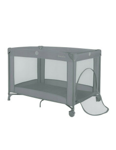 BN-LO-AMELIE_GREY_CONCRETE,Patut pliant, Lionelo, Amelie, Cu intrare laterala, 100.5×70.5 cm, Include salteluta, roti, geanta pe