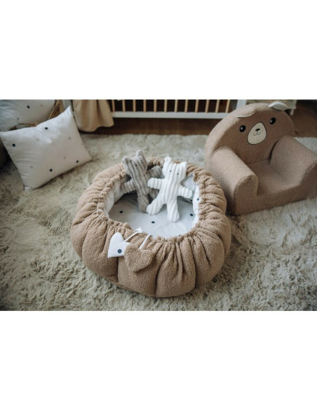 BN-83907,Cosulet rotund, Bubaba, Dots Beige