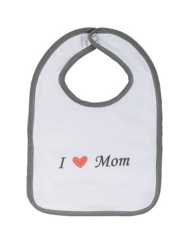 BN-84591,Baveta copii, Bubaba, I love mom