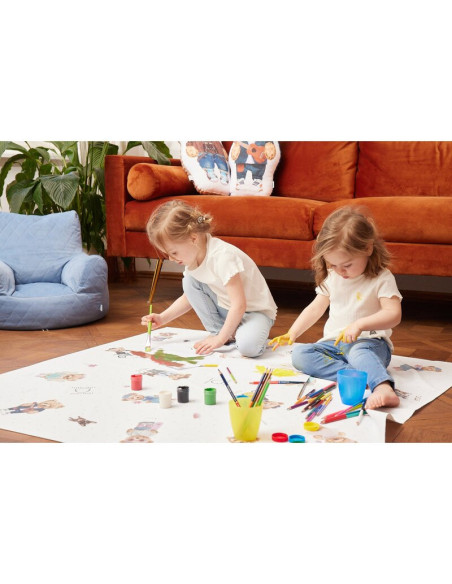 BN-W-308-132-000,Covoras impermeabil pentru copii, Ceba Baby, Rezistent la pete, Sigur pentru pielea bebelusului, Usor de curata