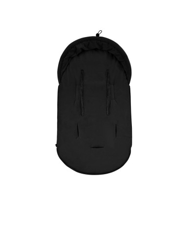 BN-LO-OLI_BLACK,Sac de iarna, Lionelo, Oli, Pentru carucior, landou sau scaun auto, 101x45 cm, Impermeabil, Rezistent pana la -2