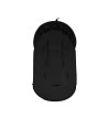 BN-LO-OLI_BLACK,Sac de iarna, Lionelo, Oli, Pentru carucior, landou sau scaun auto, 101x45 cm, Impermeabil, Rezistent pana la -2