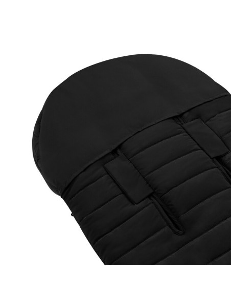 BN-LO-OLI_BLACK,Sac de iarna, Lionelo, Oli, Pentru carucior, landou sau scaun auto, 101x45 cm, Impermeabil, Rezistent pana la -2
