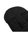 BN-LO-OLI_BLACK,Sac de iarna, Lionelo, Oli, Pentru carucior, landou sau scaun auto, 101x45 cm, Impermeabil, Rezistent pana la -2