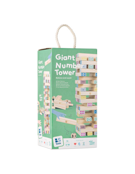 BSGA520,Turn Jenga gigant cu numere