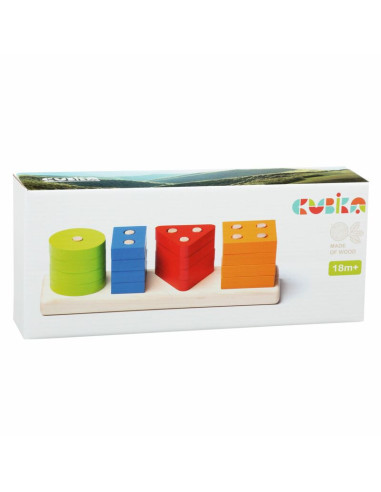 KC-15337,Jucarie din lemn, cubika, sortator forme geometrice 02