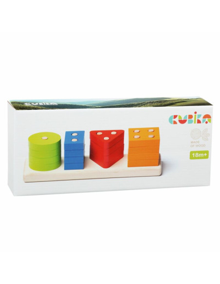 KC-15337,Jucarie din lemn, cubika, sortator forme geometrice 02