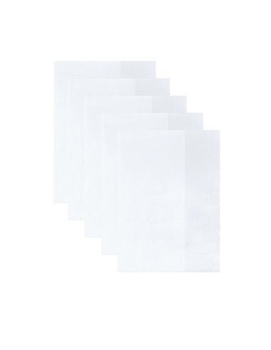 Set 5 coperti caiet studentesc A4, Transparente