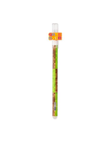 Set 3 pixuri cu cerneala termosensibila Strigo SSC180X3, Motiv games