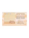 Notes adeziv Strigo SSN045, Motiv Capybara, Peach pastel