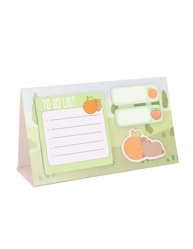 Notes adeziv Strigo SSSN044, Motiv Capybara, Verde pastel