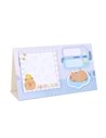 Notes adeziv Strigo SSN0421, Motiv Capybara, Albastru pastel