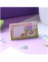 Notes adeziv Strigo SSN041, Motiv Capybara, Roz pastel