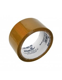 Banda adeziva pentru ambalare Office-Cover, 48mm x 50yard, Maro, Acrilic