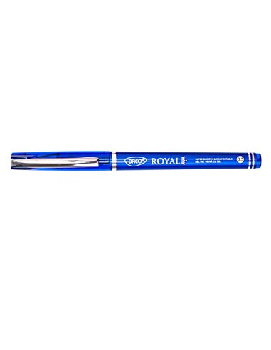 Pix cu gel Daco Royal PX266A, 0.5 mm, Mina albastra