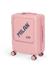 Troler avion Milan 62645P, 55 cm, Roz