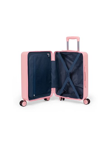 Troler avion Milan 62645P, 55 cm, Roz