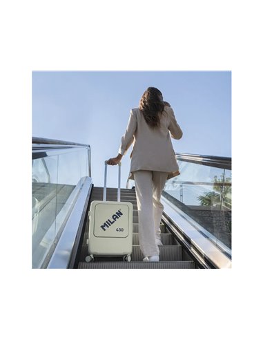 Troler avion Milan 62645GR, 55 cm, Verde