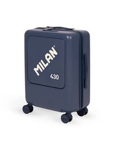 Troler avion Milan 62645B, 55 cm, Albastru