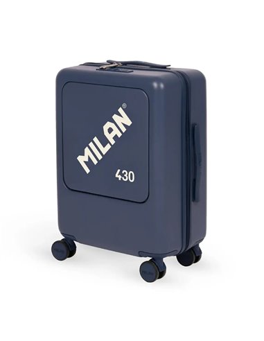 Troler avion Milan 62645B, 55 cm, Albastru